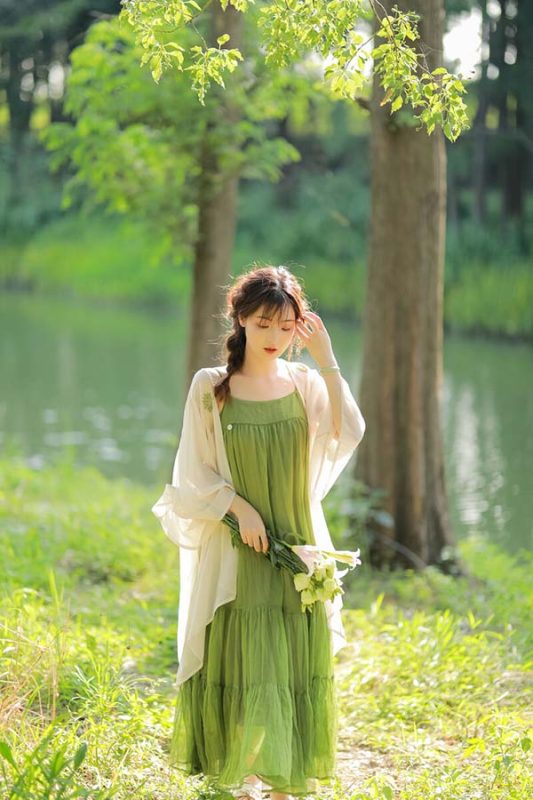 Váy maxi nàng thơ,Đầm hai dây trễ vai họa tiết hoa cao cấp đi chơi, dạo phố,chụp  ảnh siêu xinh TITAA HOUSE | Shopee Việt Nam