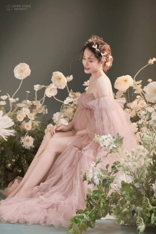 2017 mới thời trang Hàn Quốc phụ nữ mang thai ảnh quần áo studio chụp ảnh  quần áo thời trang xác ướp nhiếp ảnh váy bầu suông đẹp | Tàu Tốc Hành |